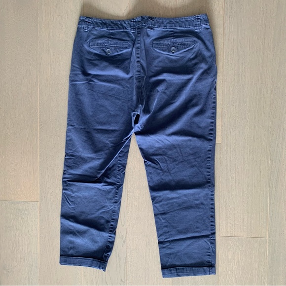 Gap Military Blue Vintage Rolled Khakis - Picture 6 of 10